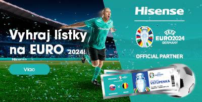 Vyhraj s Hisense lístky na EURO 2024