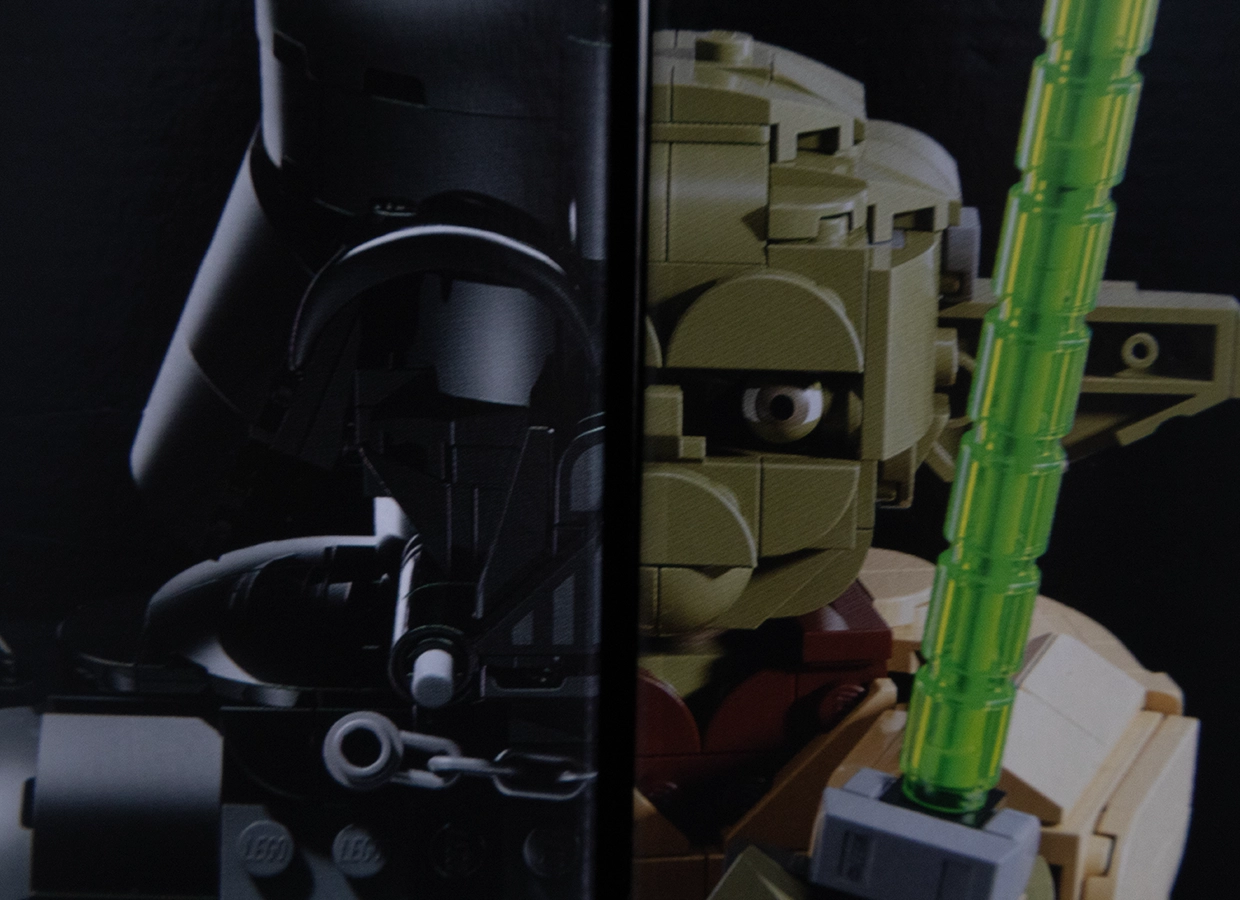 LEGO Star Wars Darth Vader a Yoda busty