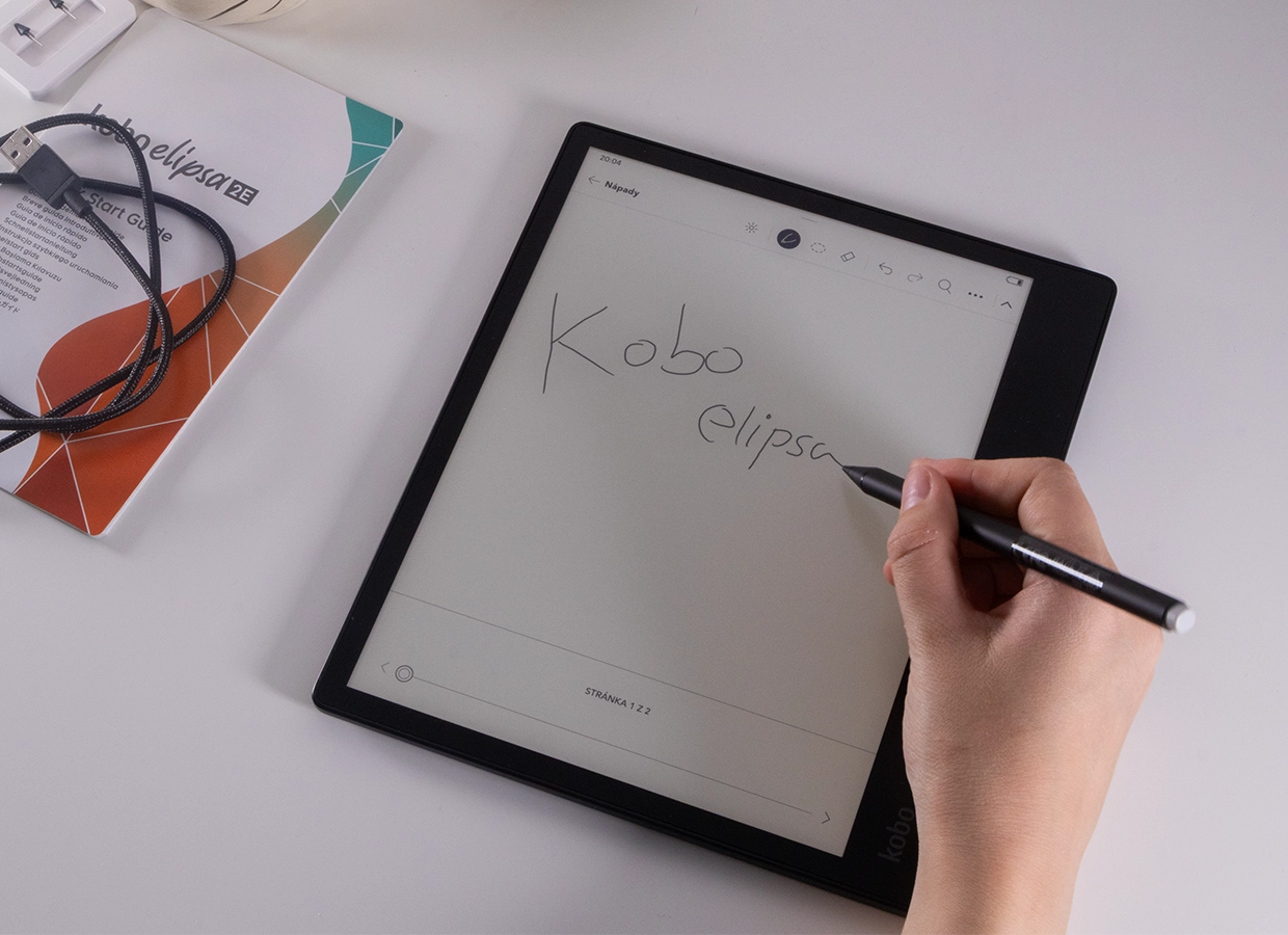 Rakuten Kobo Elipsa E2 redakčná recenzia