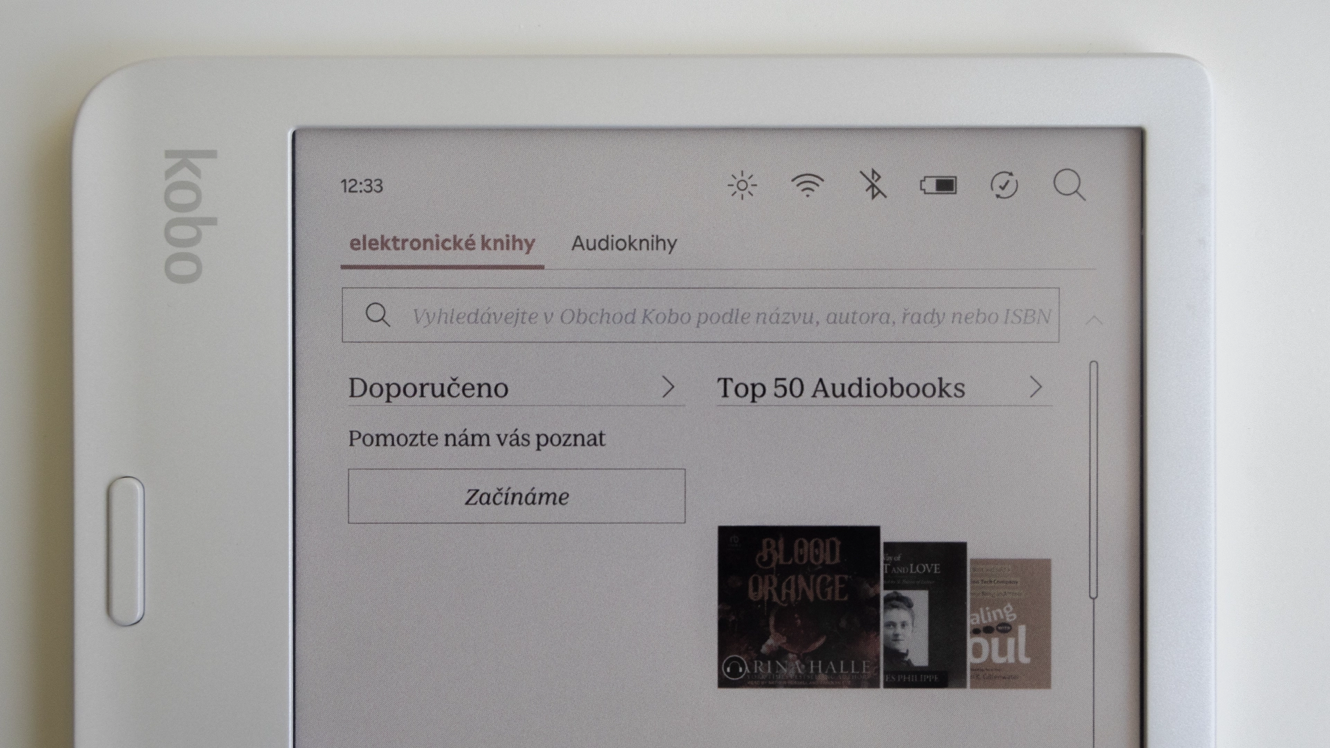 Kobo Libra Colour obchod Kobo e-knihy a audioknihy
