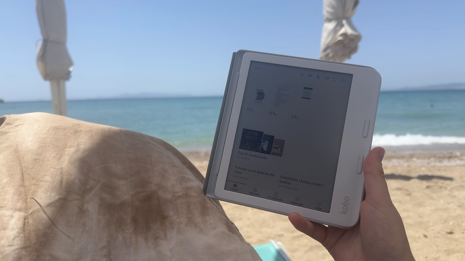 Kobo Libra Colour batéria vodotesnosť a úložisko