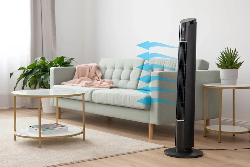 Ako-vycistit-stlpovy-ventilátor.