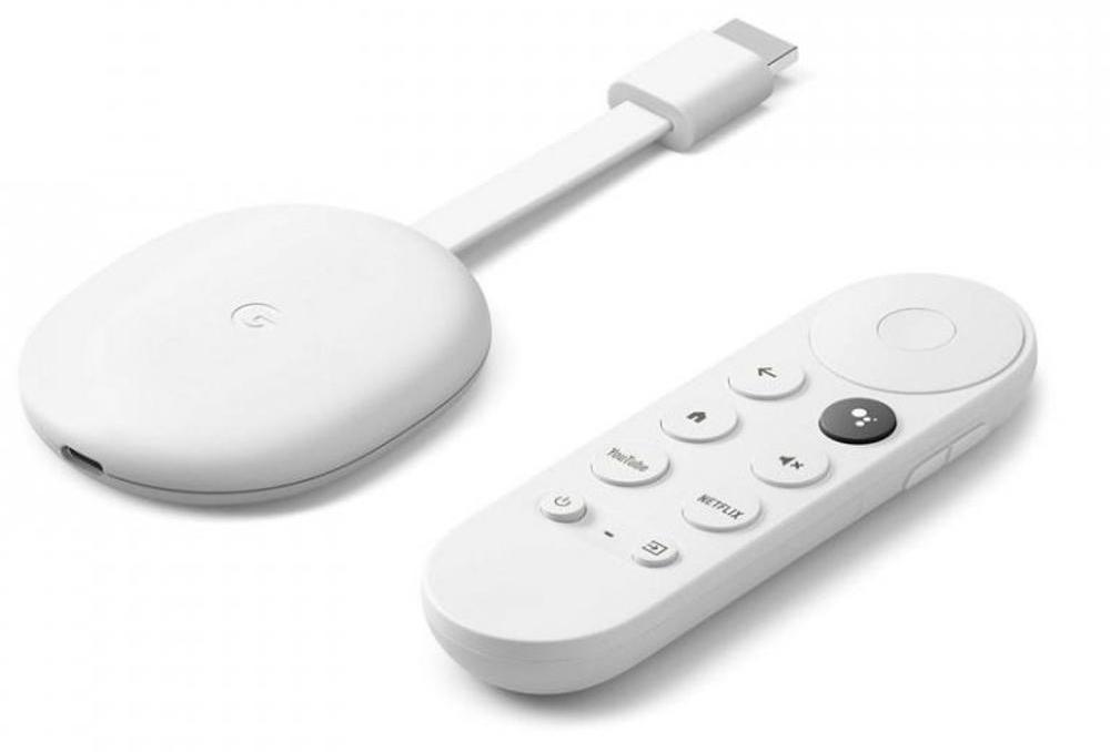 Google Chromecast 4 má klúčenkový tvar.