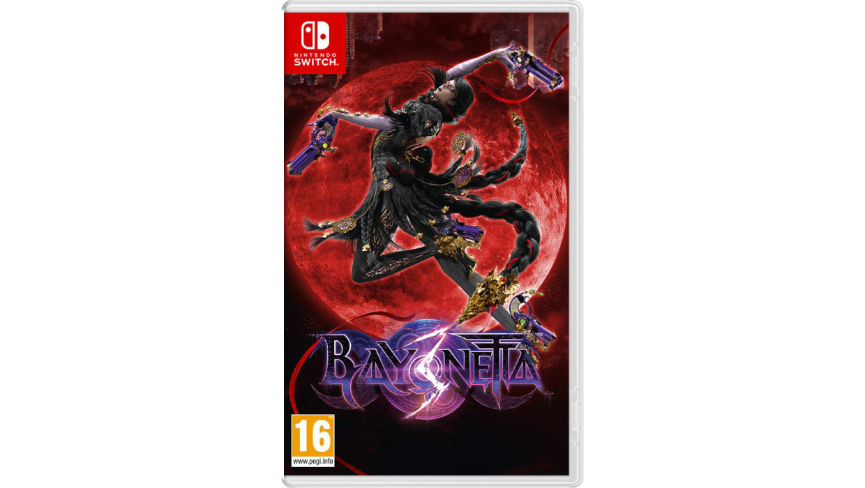 Hra Bayonetta na Nintendo Switch.