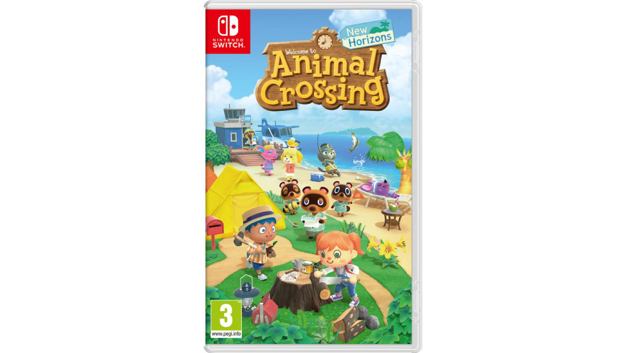 Hra Animal Crossing na Nintendo Switch.