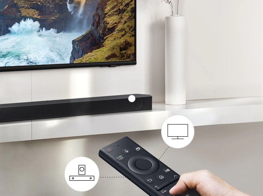 Ovládanie soundbaru