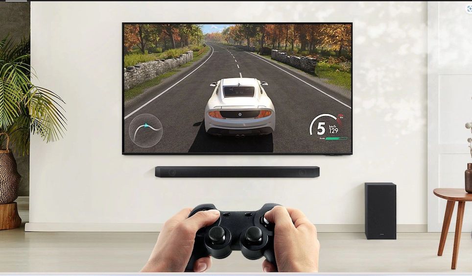 Pri hraní hier oceníte na soundbare herný režim.