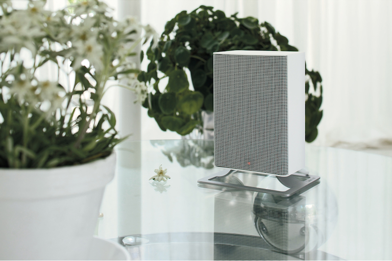 Teplovzdun ohrievať vzduchu Stadlerform vhodn do mench miestnost.