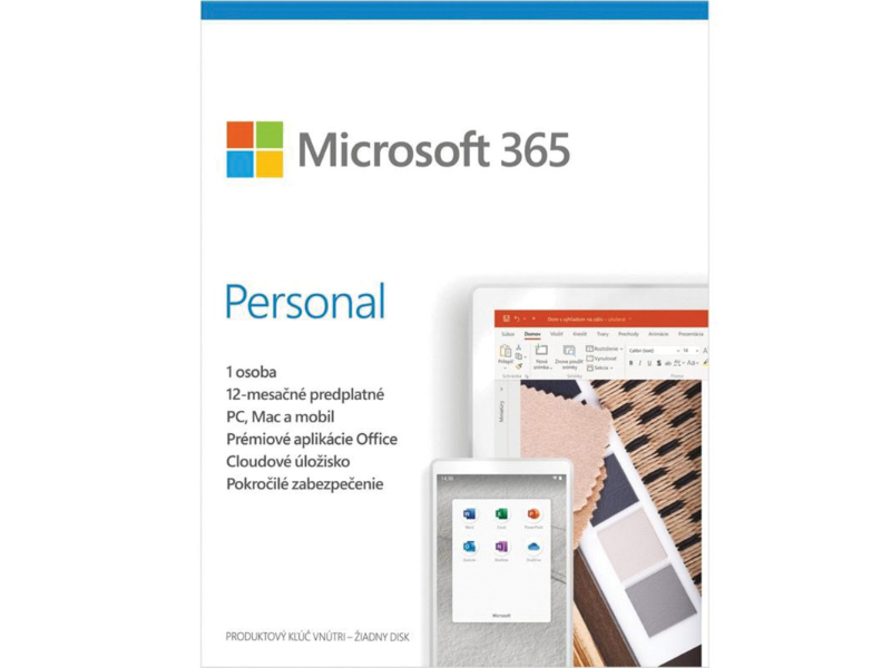 Balček Microsoft Office, ktor patr medzi populrne kancelrske programy na počtač