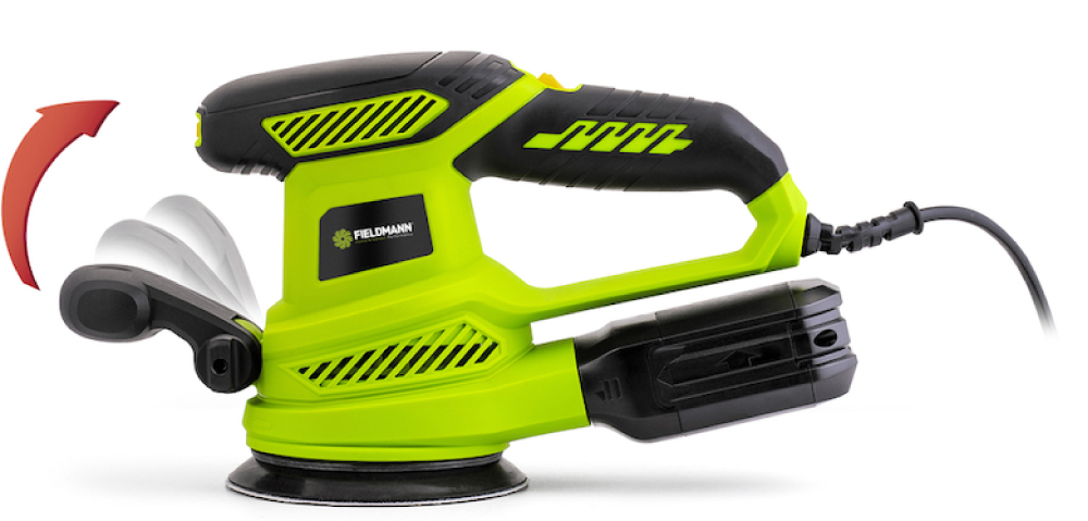 Excentrick brska značky Fieldmann.