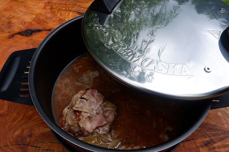 Elektrick panvice sa lia svojim tvarom.