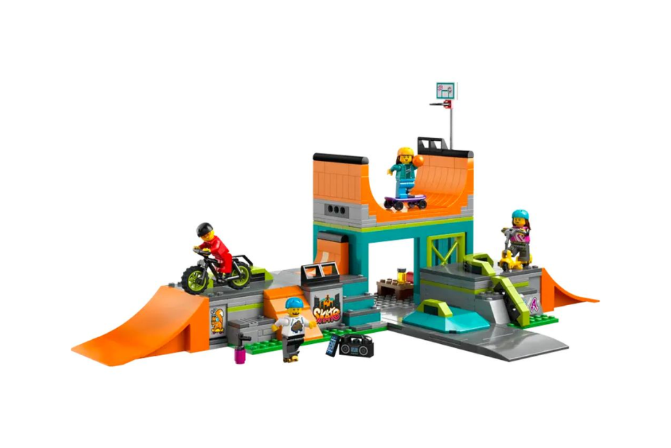 Pouličn skatepark stavebnica LEGO City.