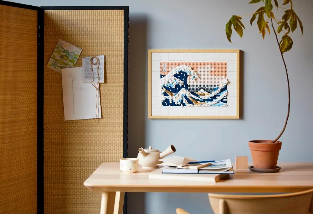 LEGO Art Hokusai veľká vlna.
