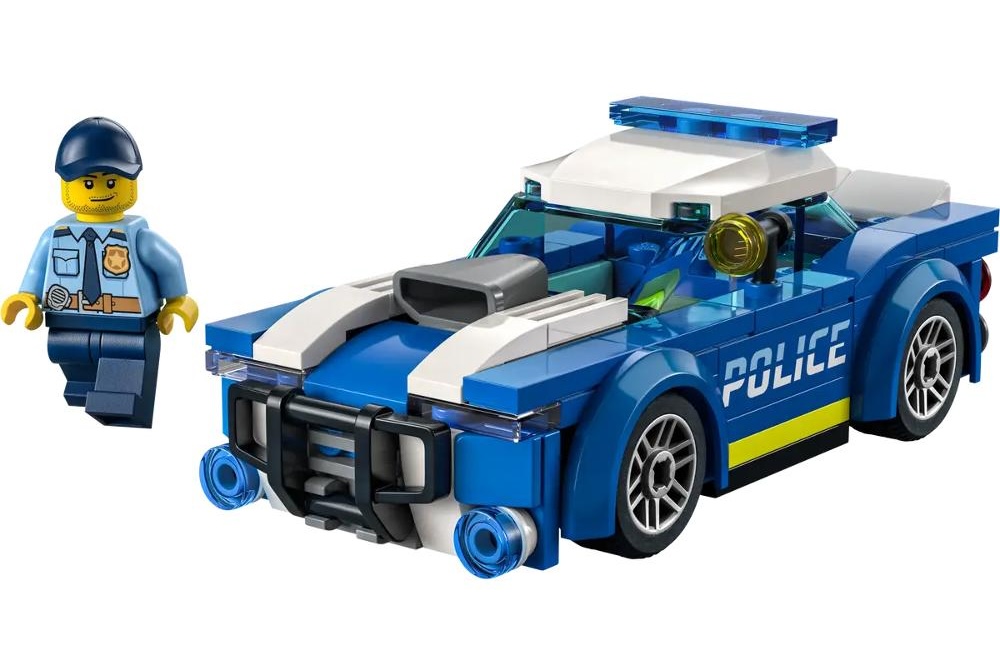 LEGO City policajné auto s policajtom.