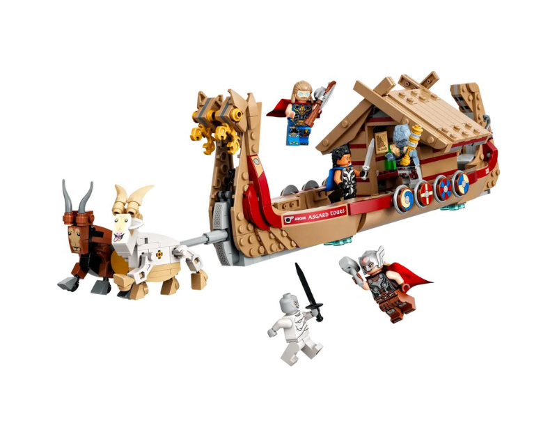 Lego Marvel loď.