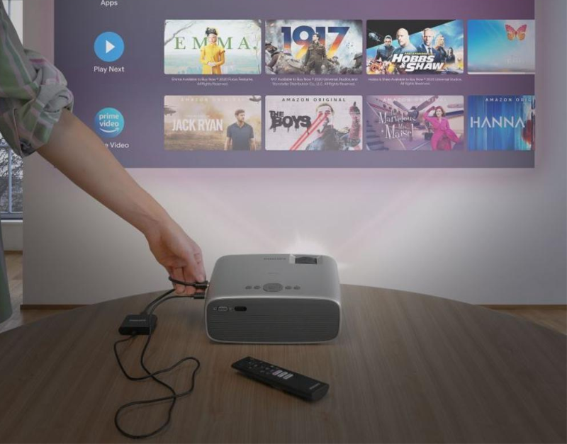 Projektor je pohodov vianočn darček pre rodinu na Vianoce. 