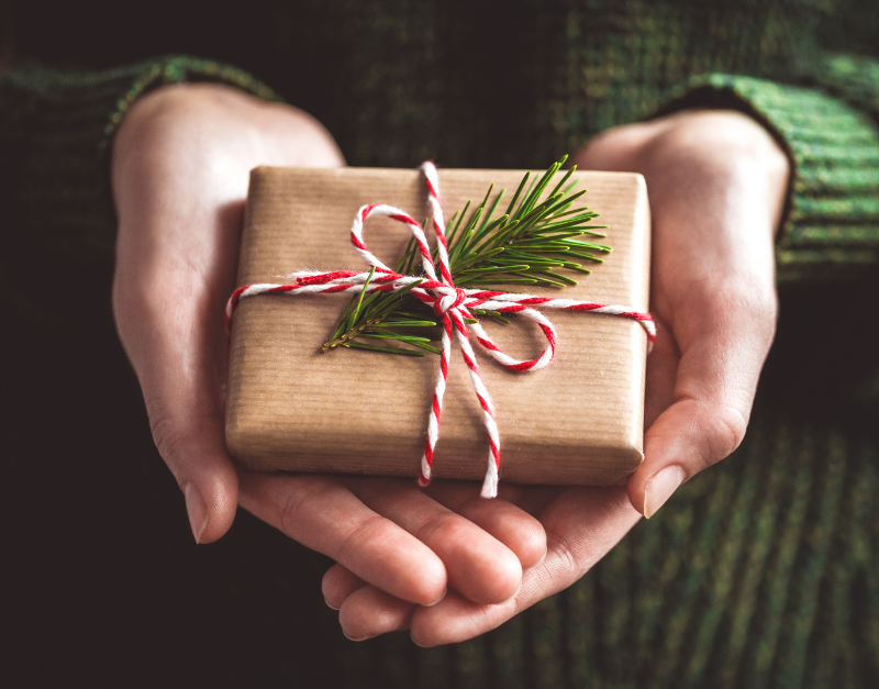 Mal vianočn darček