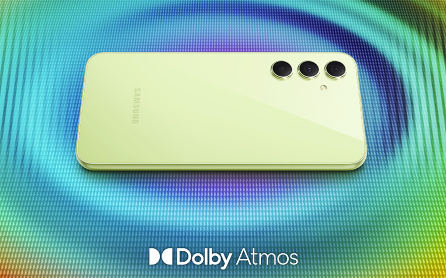 Samsung Galaxy A54 5G Dolby Atmos.