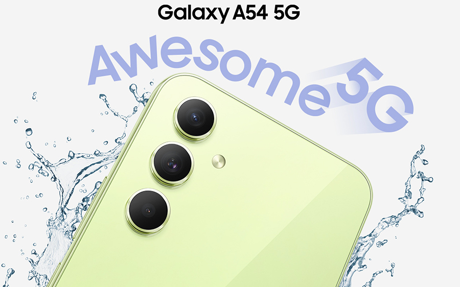 Samsung Galaxy A54 5G Lime.