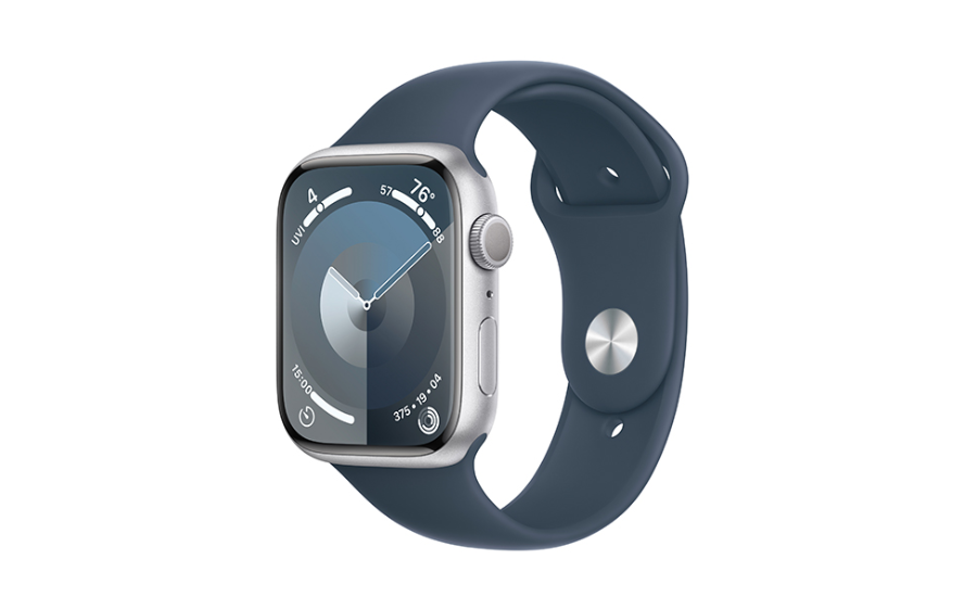 Pnske smart hodinky Apple Watch Series 9 s operačnm systmom iOS.