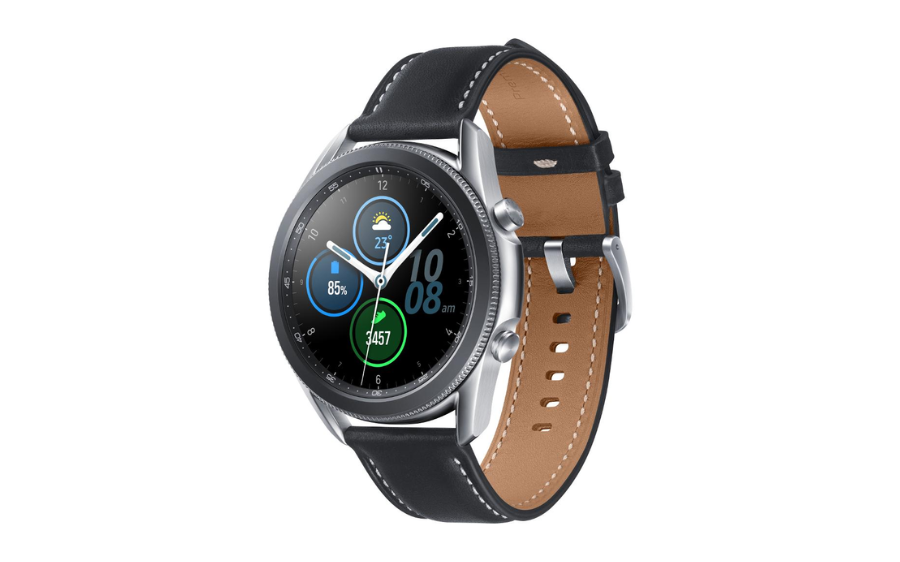 Pnske smart hodinky Samsung Galaxy Watch s magnetickm nabjanm.