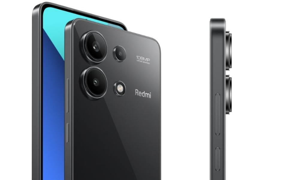 Xiaomi Redmi Note 13 mobiln telefn v čiernom preveden