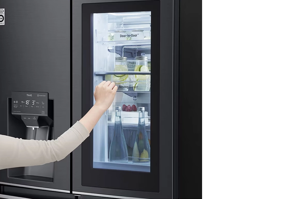 LG americk chladnička s funkciou InstaView Door-in-Door.