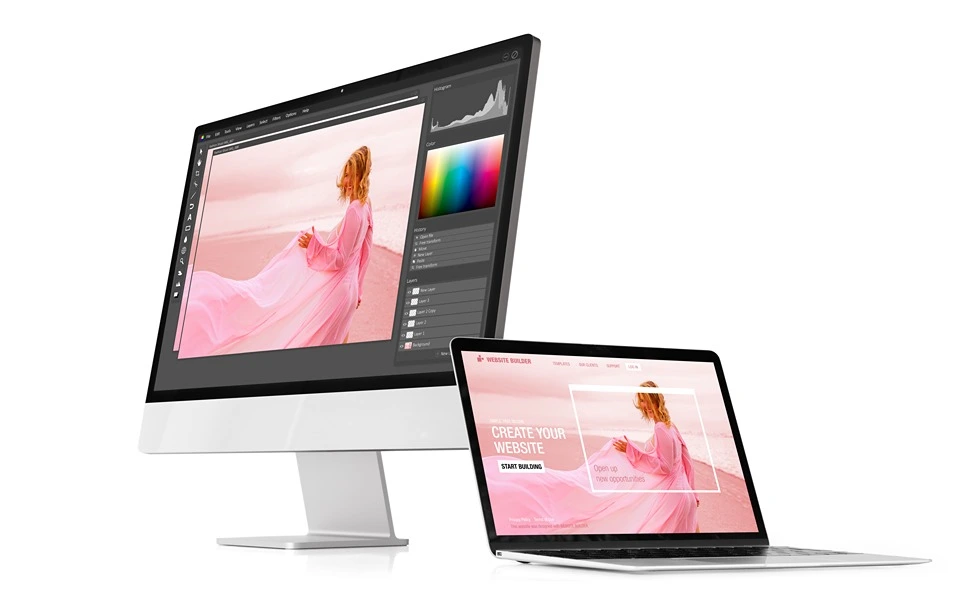 Počítače Mac majú nádherný a minimalistický dizajn s čistými líniami.