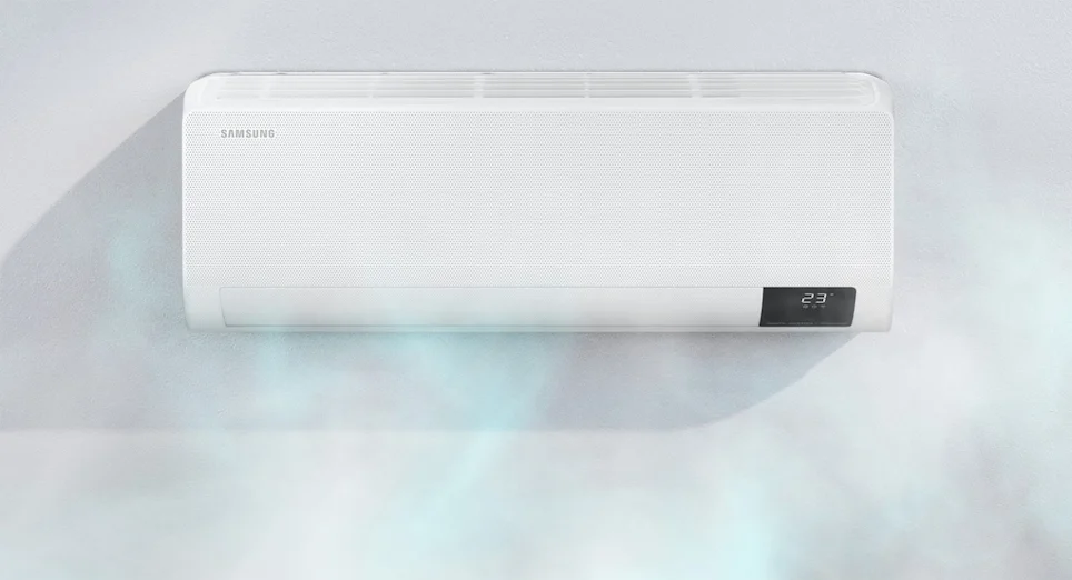 Nástenná klimatizácia značky Samsung.