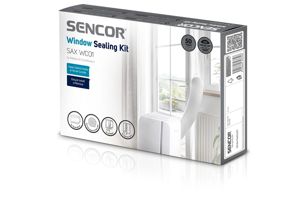 Sencor textiln tesnenie okien pre mobiln klimatizcie značky.