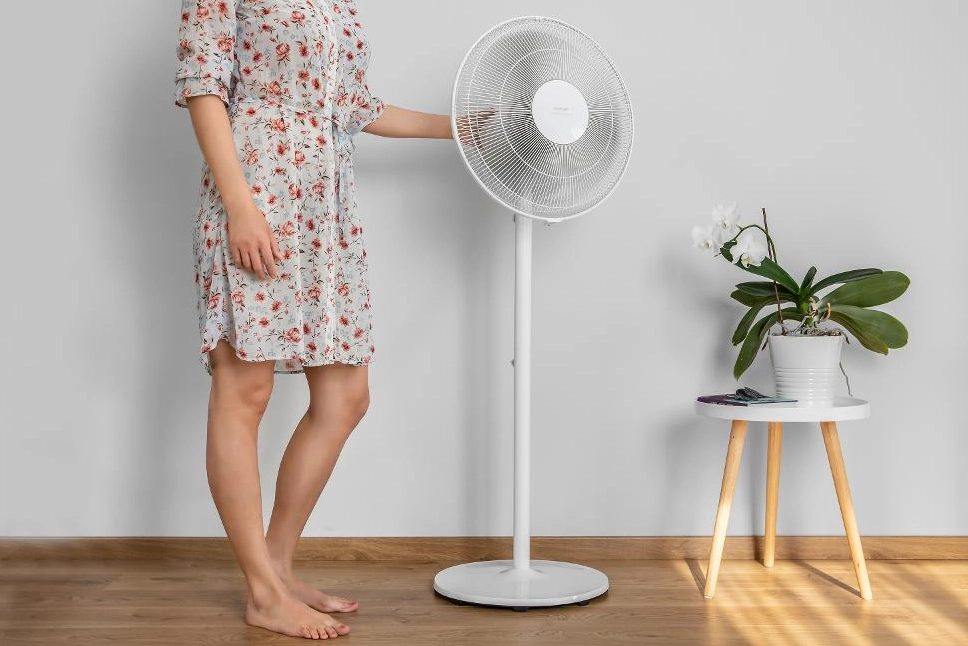 Stojanov ventiltor Sencor m nastaviteľn vku.