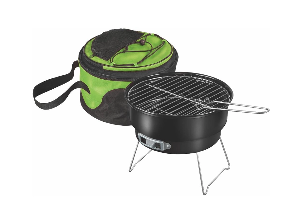 Prenosn gril Fieldmann s ochrannou takou.