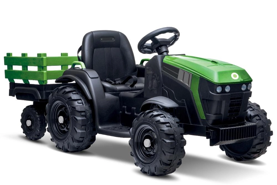 Elektrick traktor pre deti.