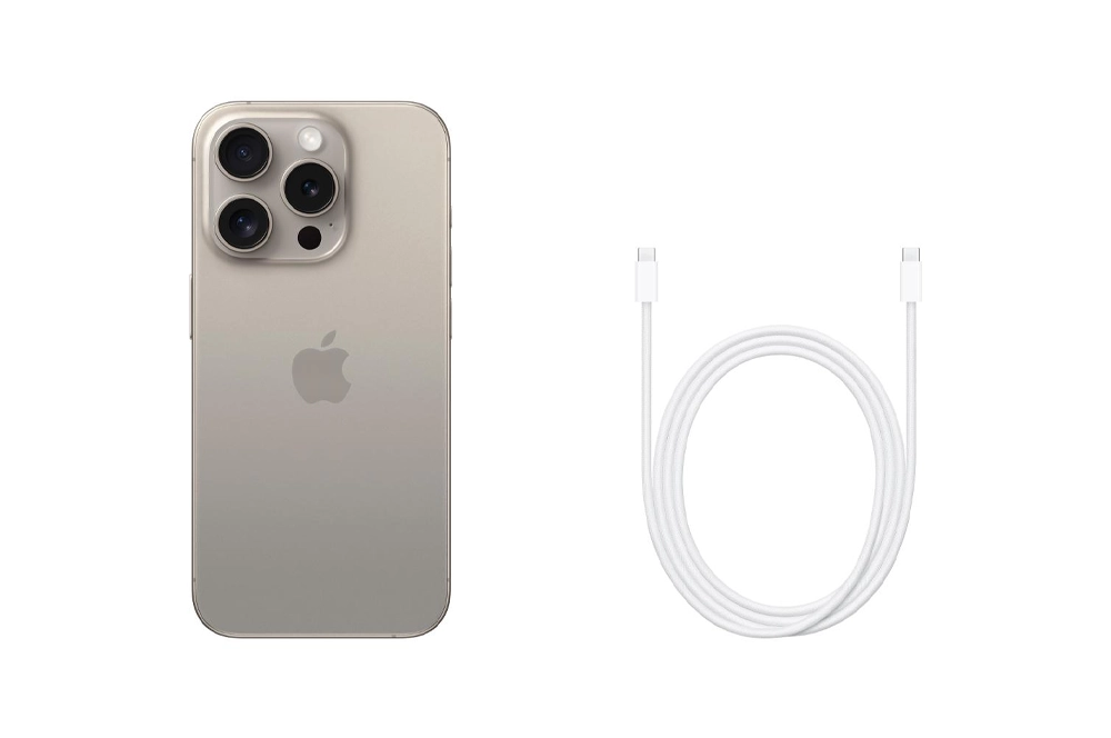 Nov iPhone 15 m konektor USB-C.