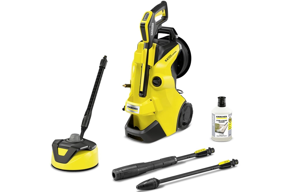 Vysokotlakov čistič a prsluenstvo.