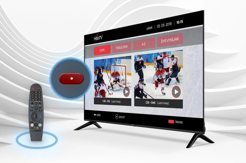 Lacn TV Sencor so Smart funkciami.