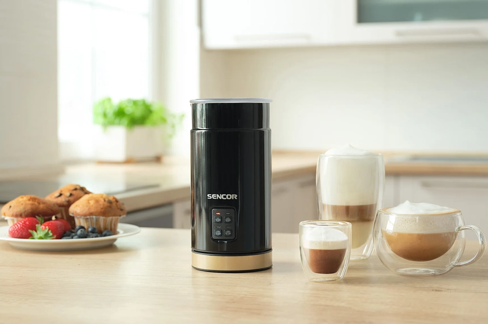 Napeňovač na mlieko Sencor funkcie.