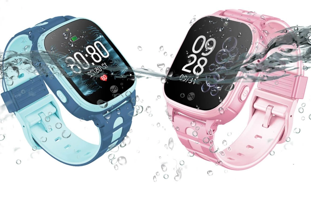 Detsk hodinky na telefonovanie s vybaven odolnou kontrukciou.