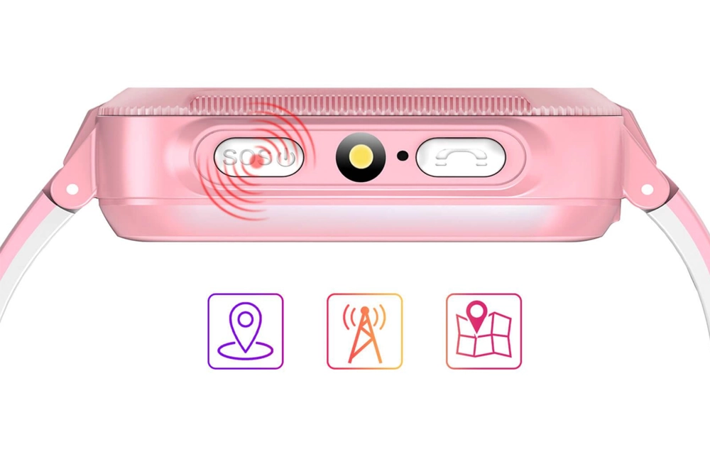 Detsk hodinky na volanie s SOS tlačidlom.