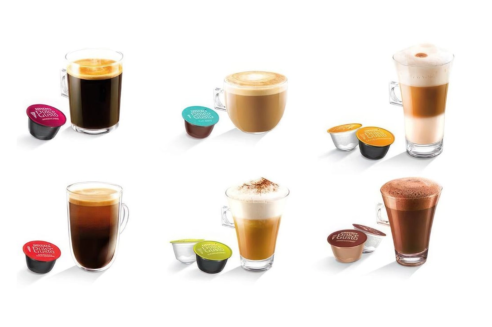 Kapsule Dolce Gusto druhy.