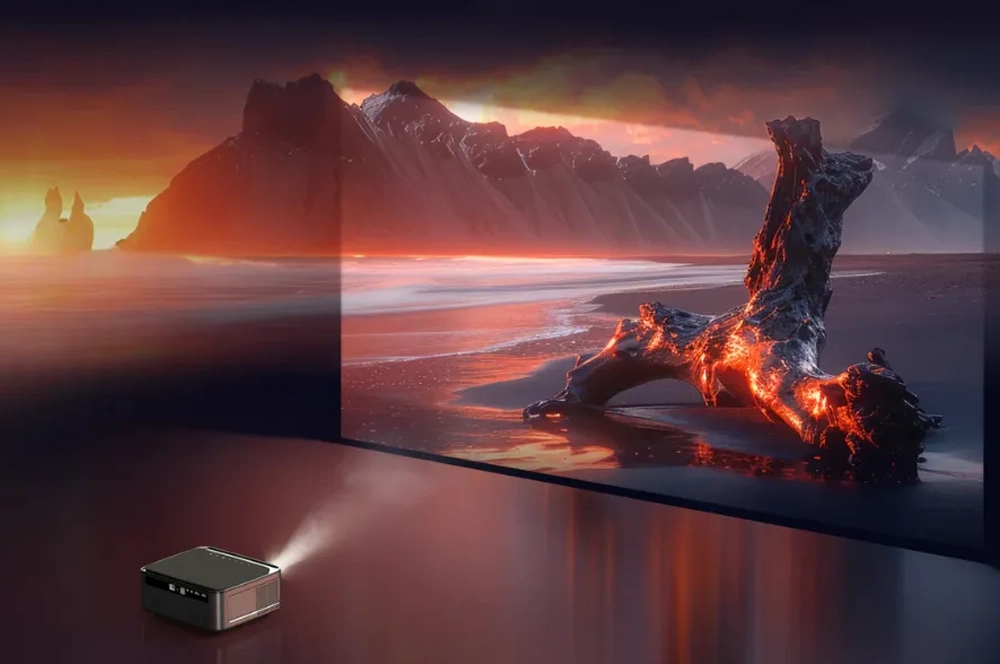 LED projektor rozlenie.