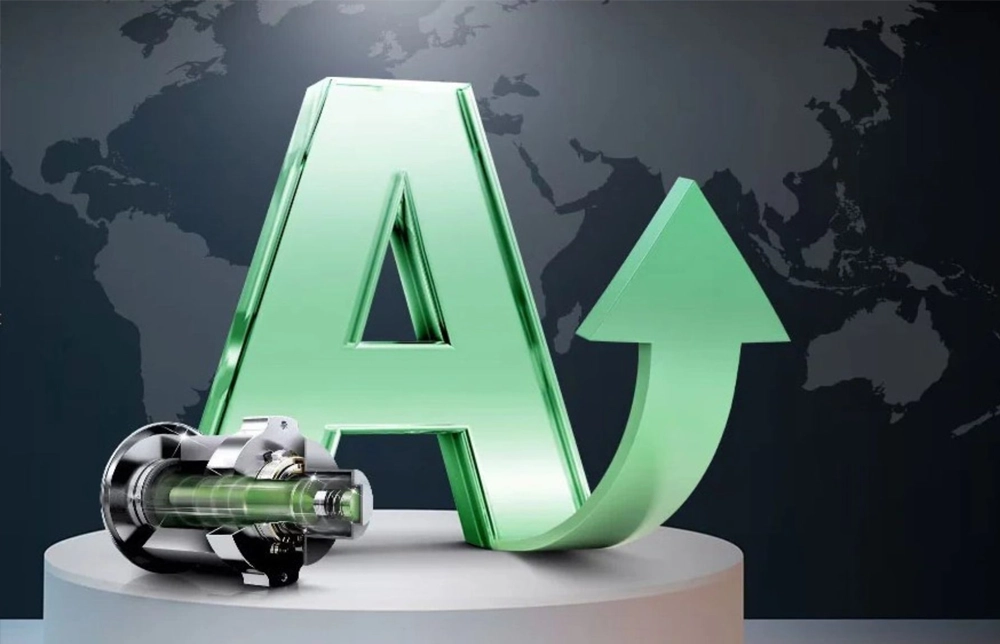 Energetick trieda A chladničiek s mrazničkou LG.