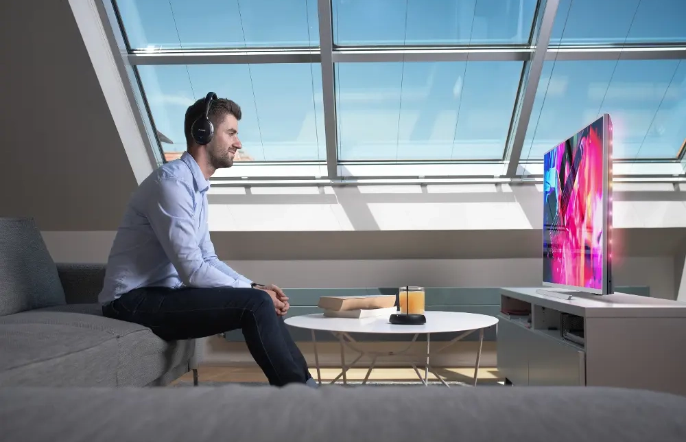 Bezdrtov slchadl k televzoru.