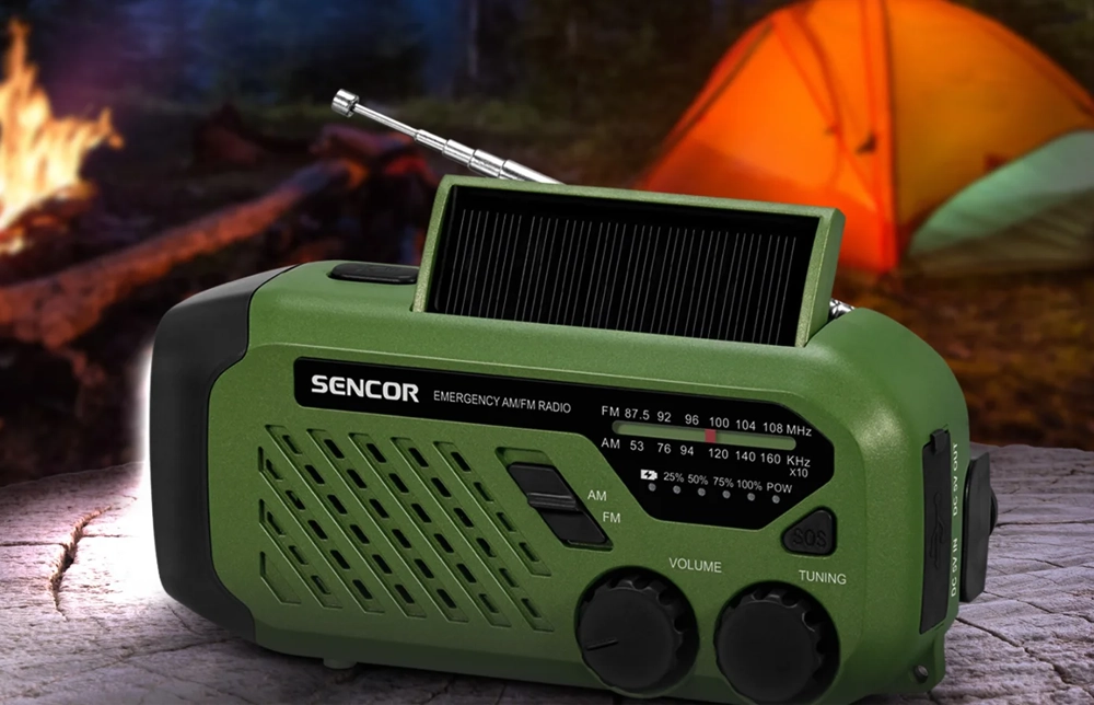 Prenosn rdio Sencor.