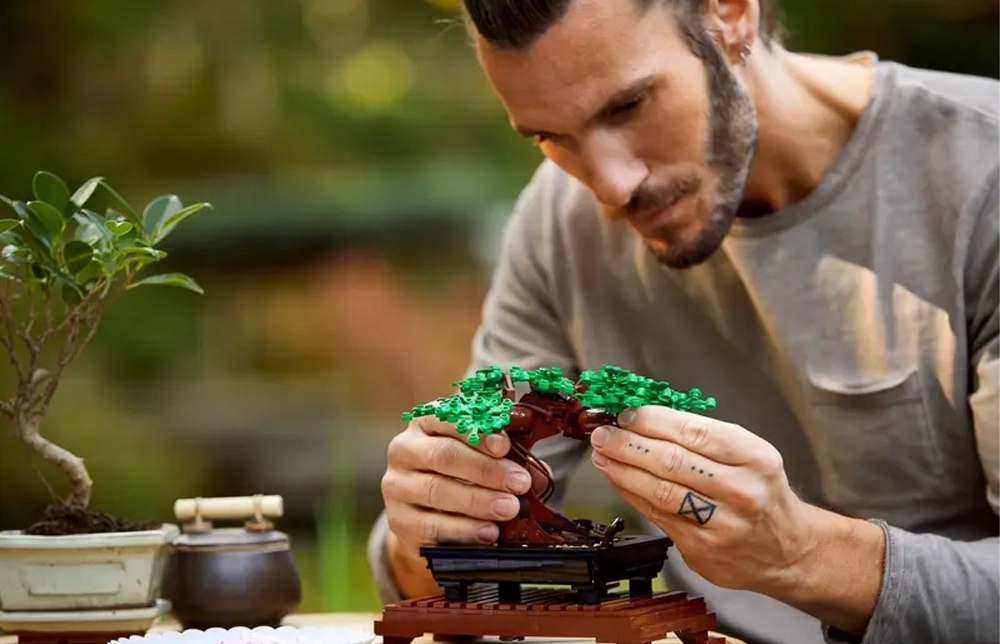 LEGO pre dospelch stavebnica Bonsaj.