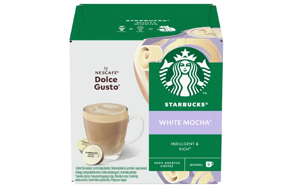 Starbucks kapsule Dolce Gusto.