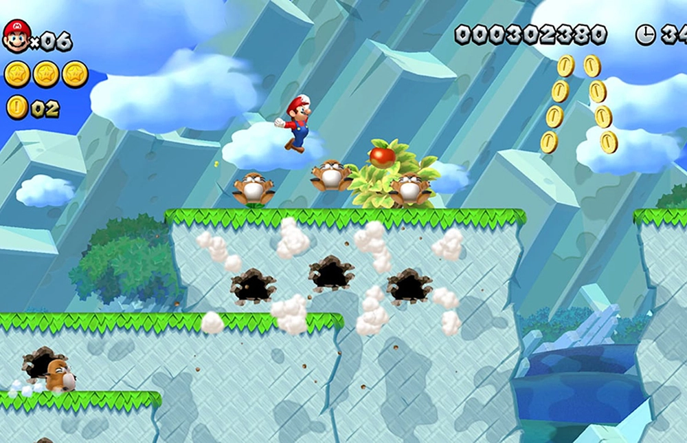 Hra pre Nintendo New Super Mario Bros U Deluxe.