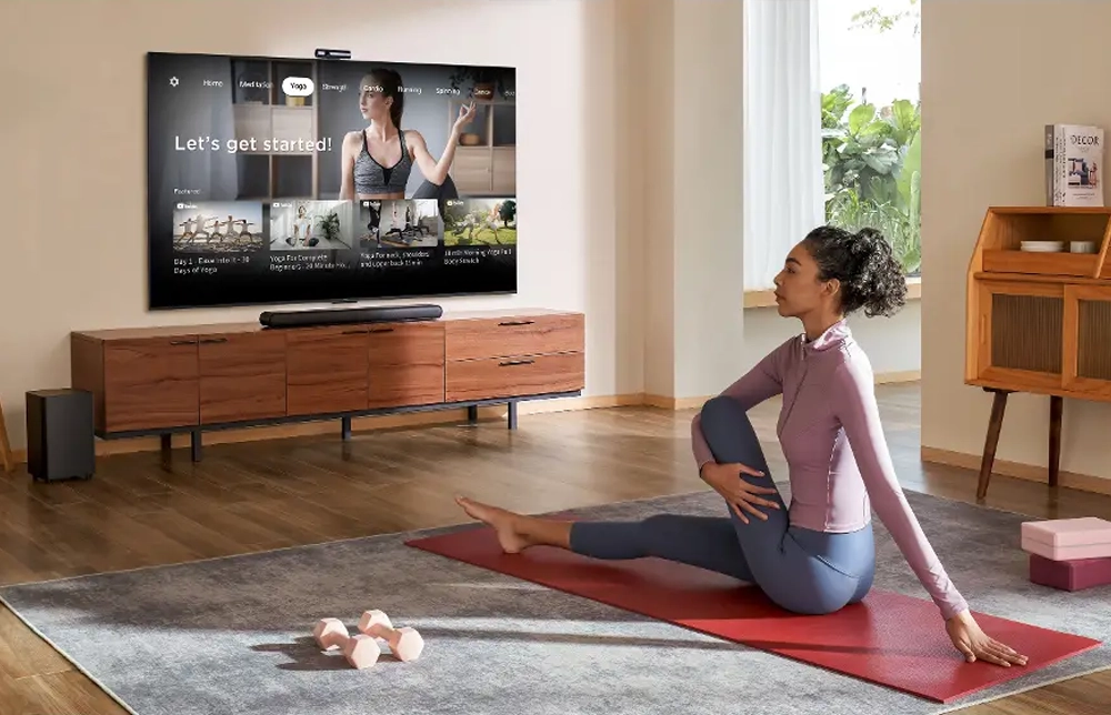 Televzor TCL s Google TV.