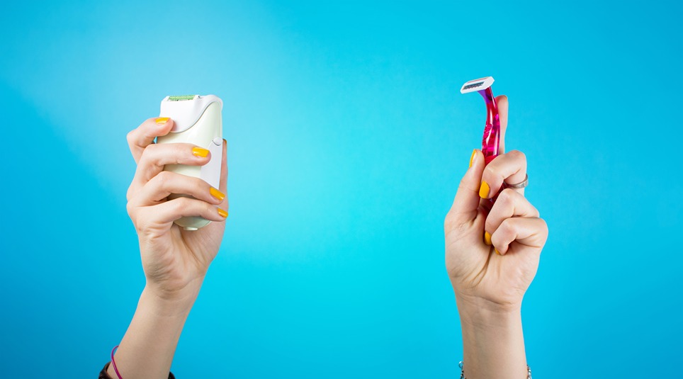 Epilátor vs depilátor Planeo