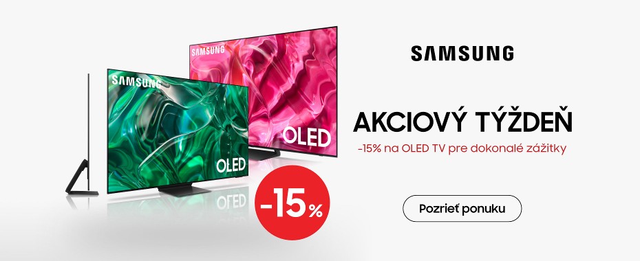Samsung OLED TV - 15% zľava